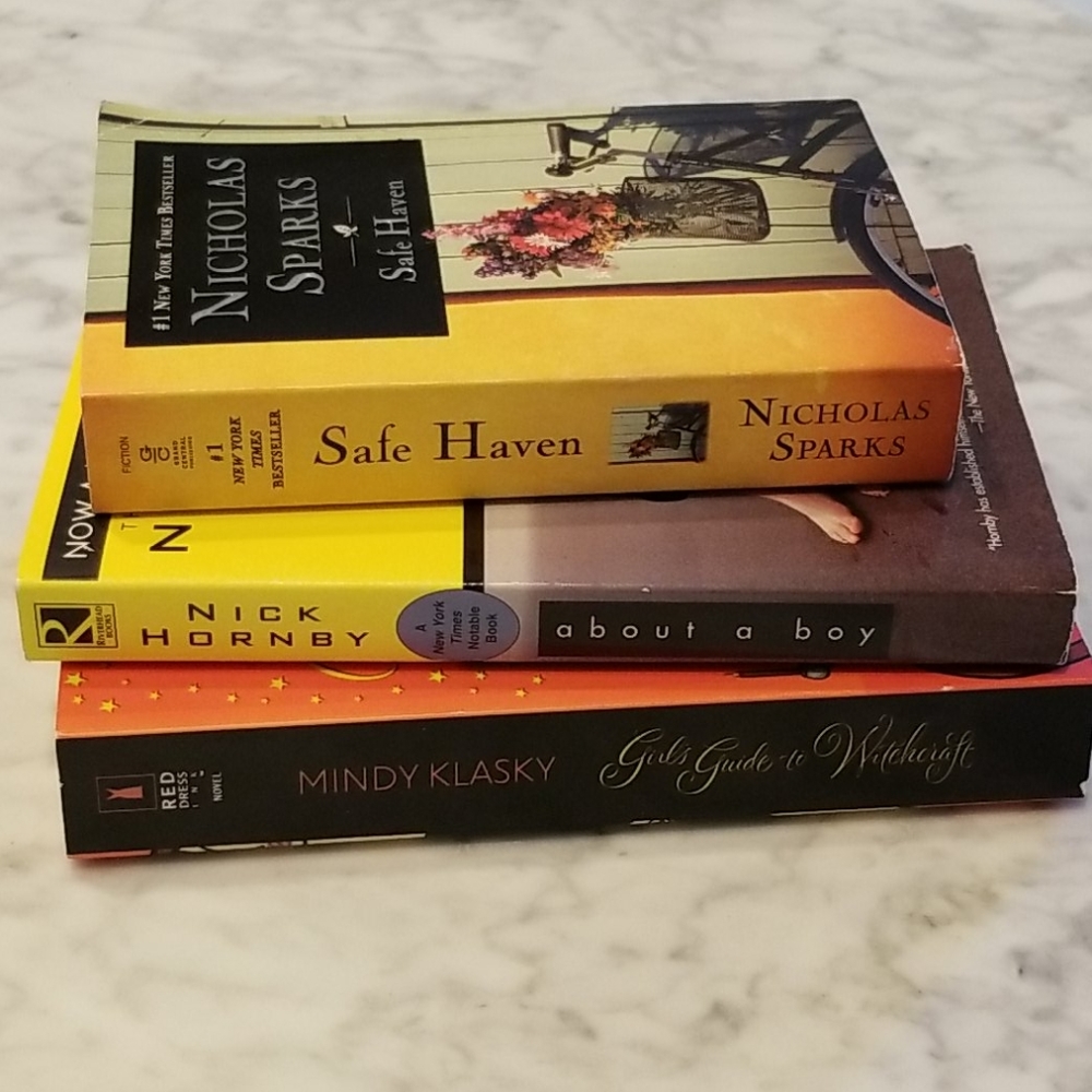 3 Book Bundle Sparks, Hornby, Klasky